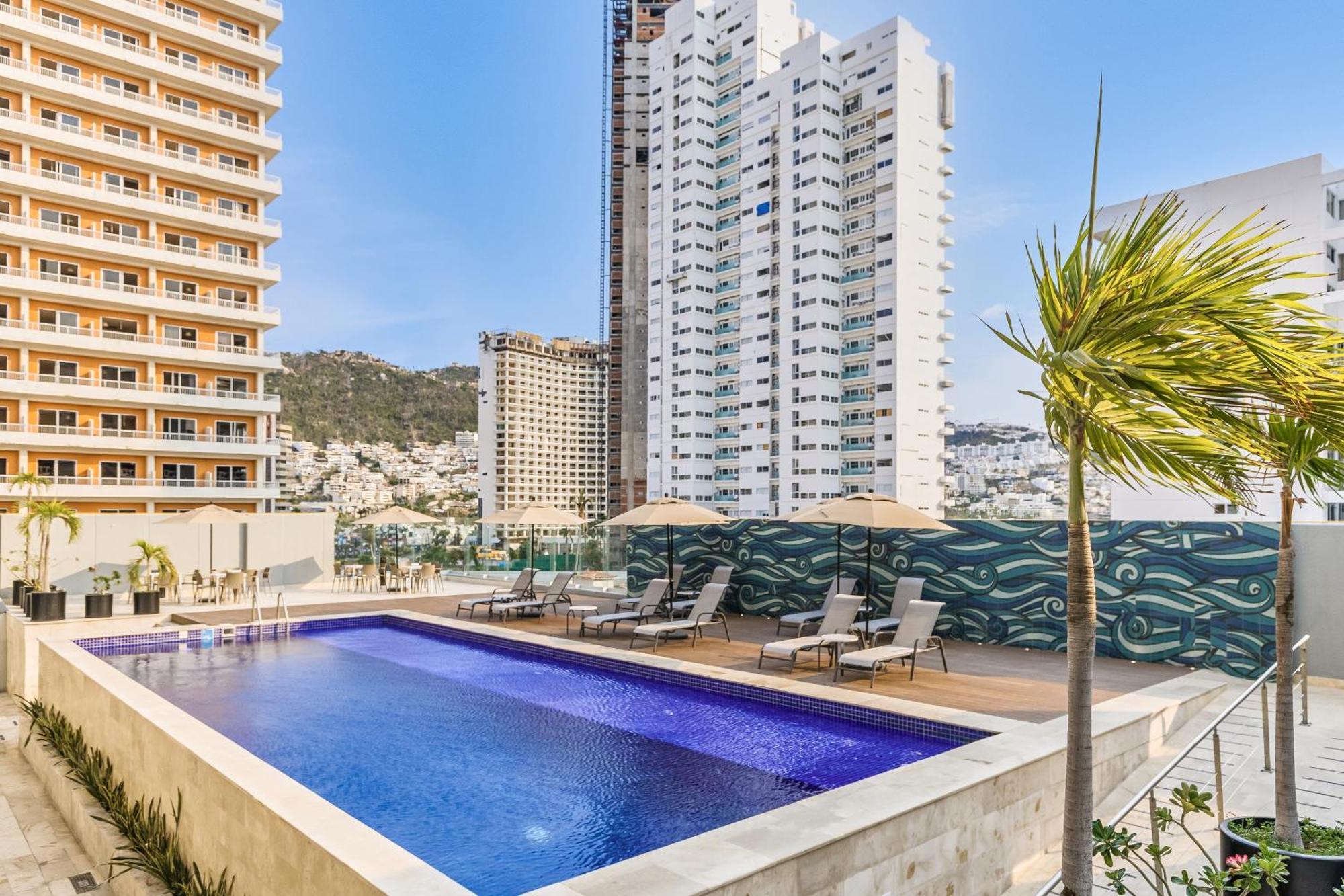 Hotel One Acapulco Costera Exterior foto